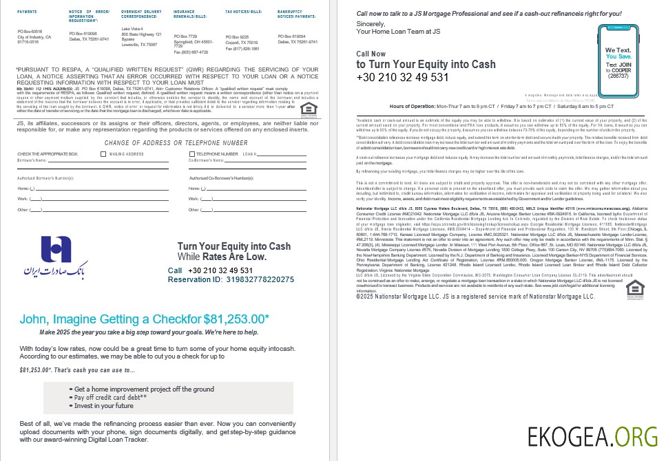 Relevé hypothécaire de l'Iran Bank Sederat aux formats Word et PDF 3 , 4